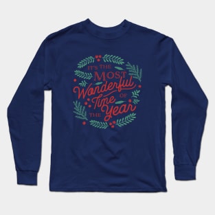 It's The Most Wonderful Time Of The Year Christmas Jumper Long Sleeve T-Shirt